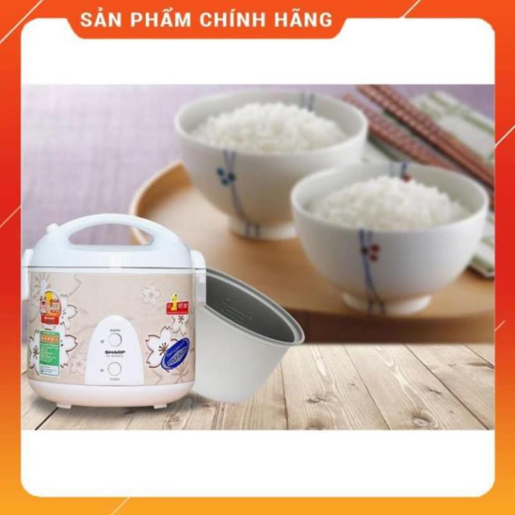 [Hỏa tốc 1 giờ]  [FREESHIP] Nồi cơm điện Sharp 1.8 lít KS-N191ETV-SB 1.8L - Hàng chính hãng, BH 12 tháng BM