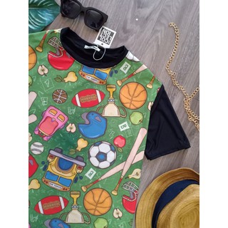 áo thun bigsize unisex[ bóng chày 01] KY29