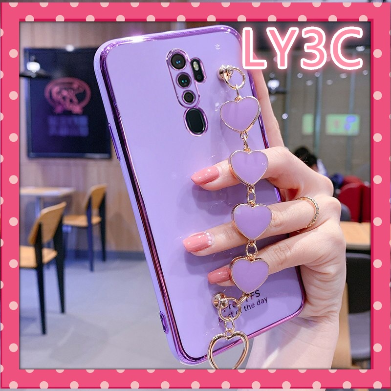 Ốp điện thoại sang trọng cho OPPO A5 A9 A53 2020 A15 A52 A54 A72 A74 A93 A94 F11 F17 PRO REALME 7 7I 8 C15 C17 C21