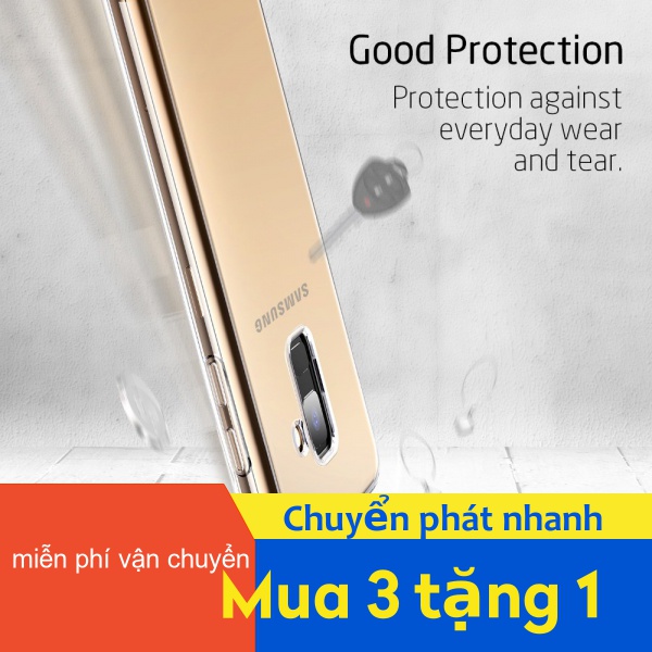 Ốp Điện Thoại PC Cứng Trong Suốt Cho Samsung Galaxy A5 A6S A7 A8 A9S A10S A20S A30S A42 NOTE 10 J2 Star Plus 2018 0