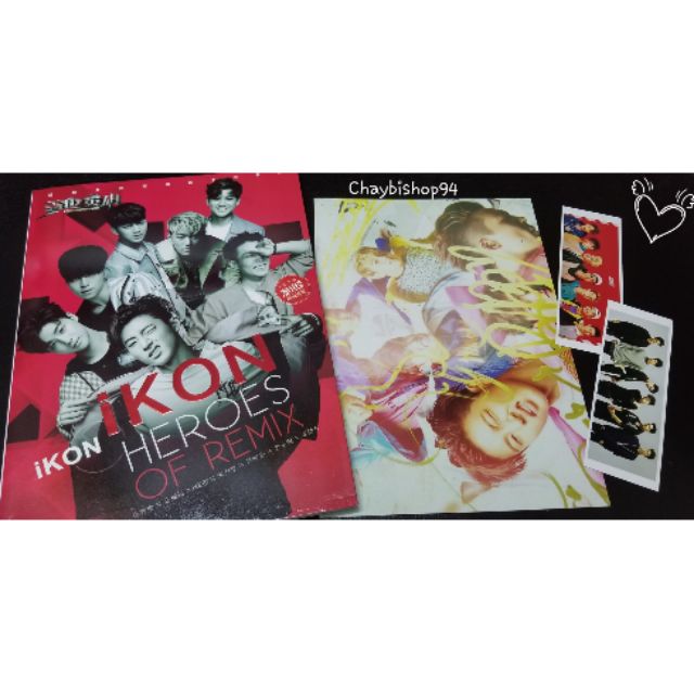 Photobook IKON (tặng kèm poster A3 + bookmark)