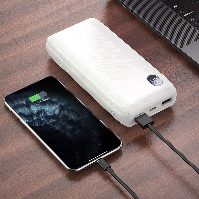 Pin sạc dự phòng Hoco J53A 20000mah 2 cổng USB 2.0A màn hình led