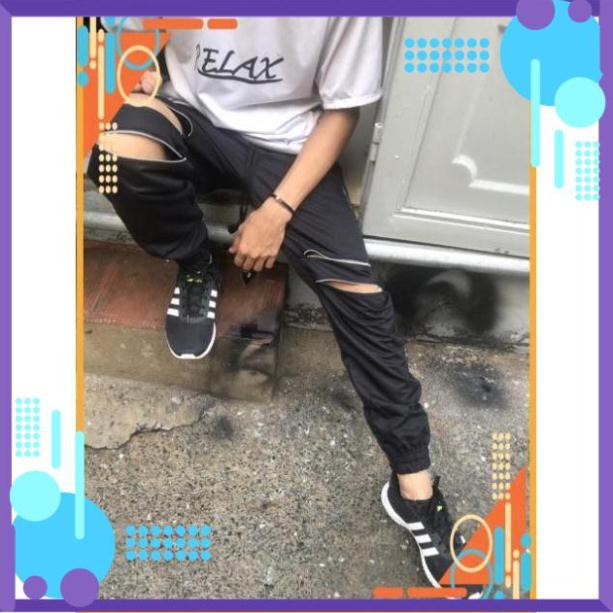 Quần Jorger - Quần Jogger Kaki nam nữ có khóa kéo Zipper , Quần Jorger Uniex Siêu Chất ..AF