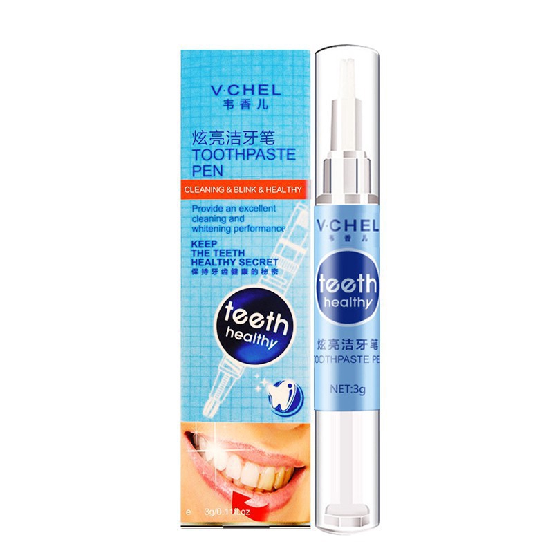 Bút làm trắng răng chứa serum loại bỏ vi khuẩn làm sạch mảng bám chăm sóc răng miệng