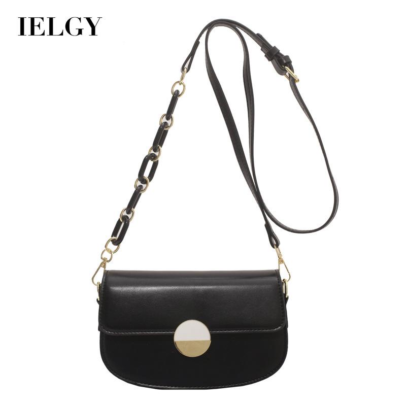 IELGY Túi Đeo Vai Có Dây Đeo Sợi Xích Phong Cách Phương Tây Thời Trang Cho Nữ