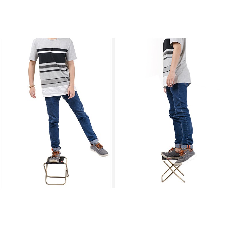 Ghế xếp gọn mini, chất liệu hợp kim Nhôm siêu nhẹ NatureHike NH17Z012-L | BigBuy360 - bigbuy360.vn