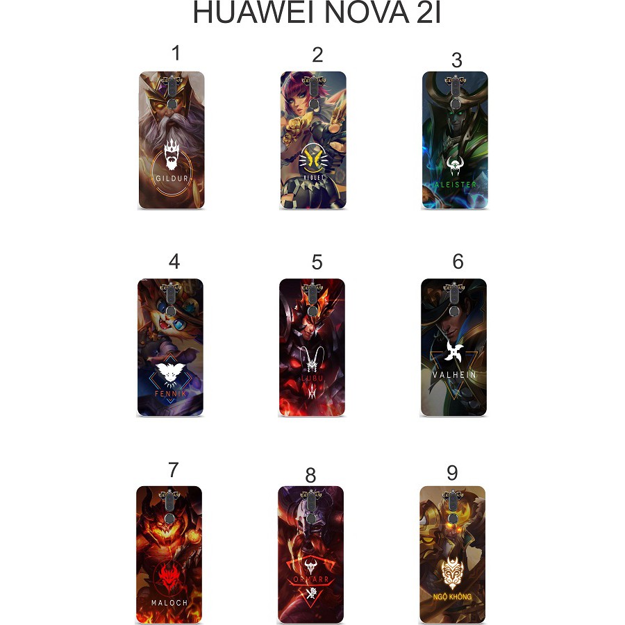 Ốp lưng Huawei Nova 2i dẻo in hình Liên Quân
