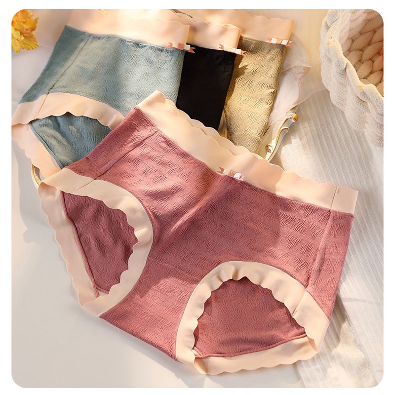 Quần lót cotton zxyouping lưng cao size lớn XL-3XL