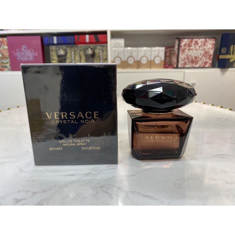 Nước hoa Nữ VERSACE Crystal Noir 90ml - Viên kim cương đen quyến rũ, bí ẩn