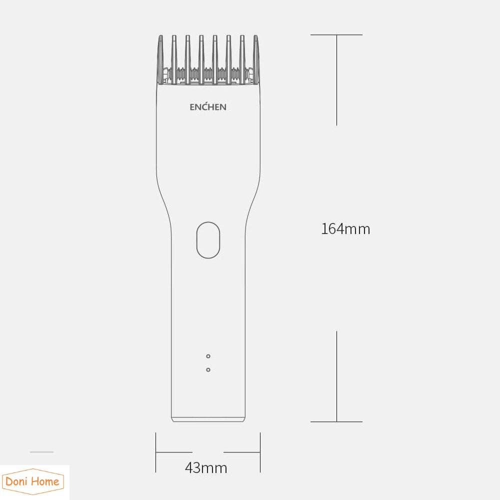 [Mã Hoàn Xu 50k] Tông đơ hớt tóc chính hãng bằng điện Xiaomi Enchen Boost -  2 tốc độ - An toàn cho trẻ em và nam giới