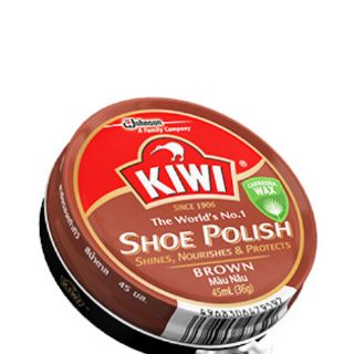 Combo bàn chảy+xi đánh giầy Kiwi (45ml/36g)
