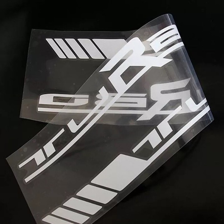 Tem dán cửa xe ô tô Turbo