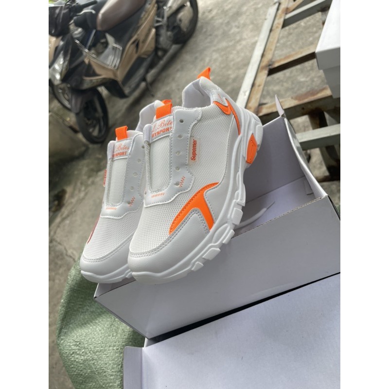 Giầy Thể Thao Nữ Sneaker Hàn Quốc Auto chữ S lưới thoáng | BigBuy360 - bigbuy360.vn