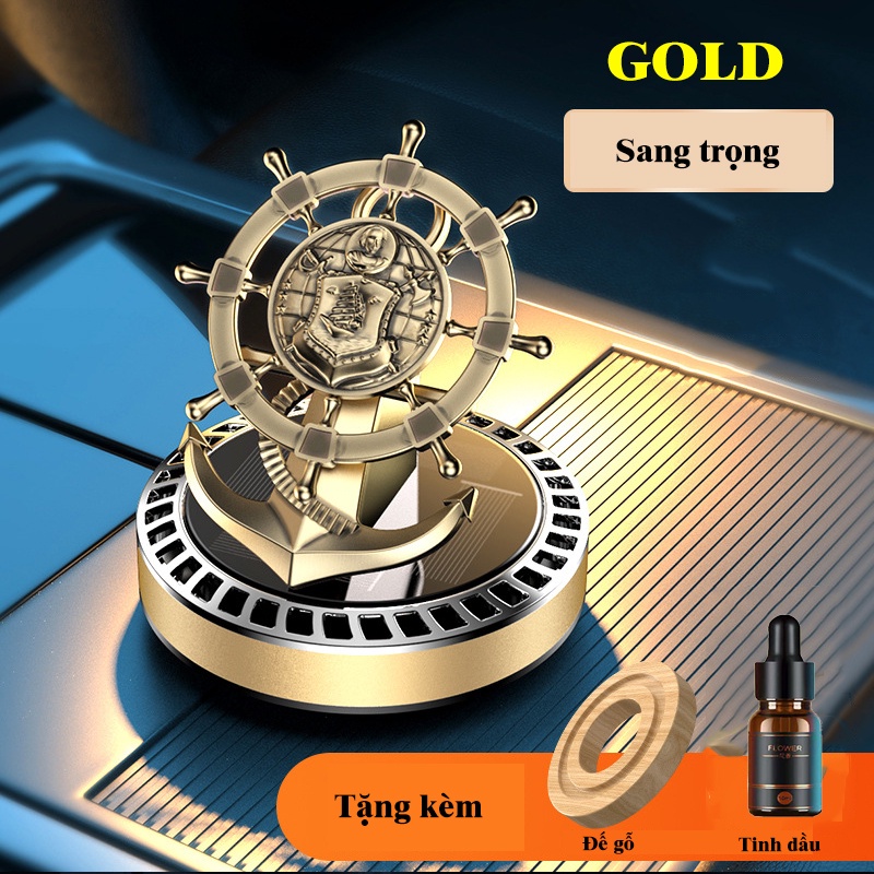 Nước hoa ô tô, mô hình bánh lái thuyền, tặng tinh dầu thơm, làm quà tặng, trang trí ô tô