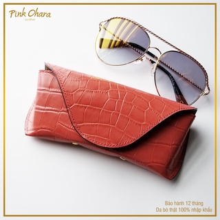 Bao da mắt kính Pink Ohara