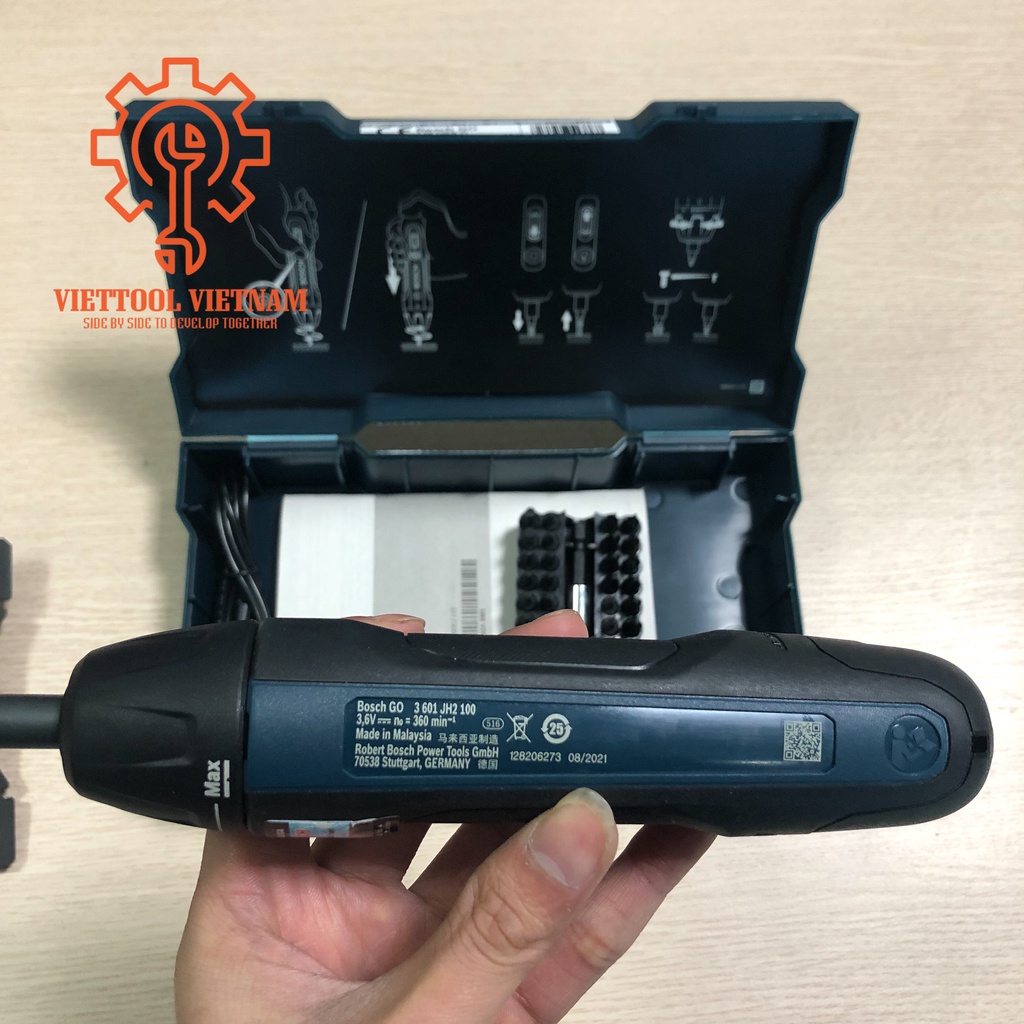 Máy vặn vít Go Gen II (2 mũi vít). Hãng: Bosch-06019H21L1