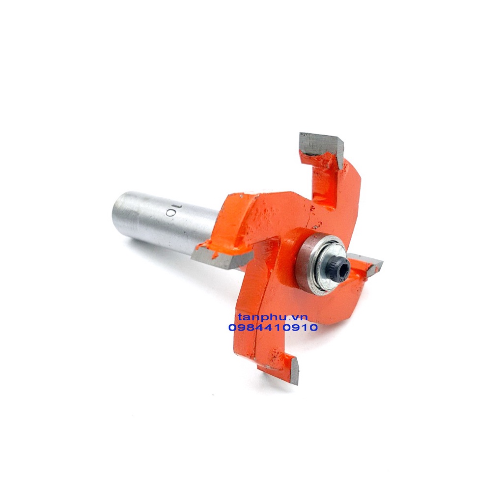 MŨI PHAY CUỐC, MÓC RÃNH 4 CÁNH 10 LY  ĐẾN 12LY SÂU 25MM