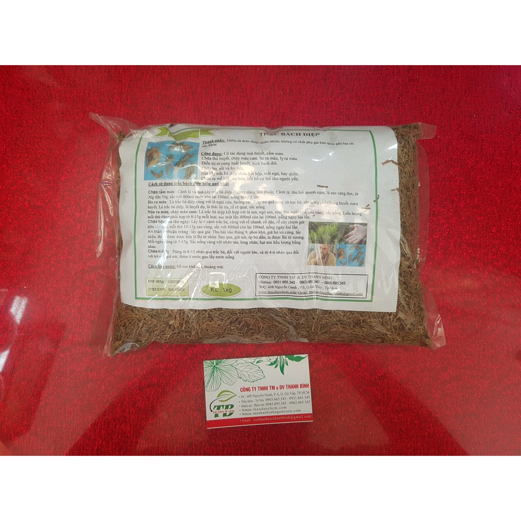 Trắc Bá Diệp 500g - Sấy Khô Loại 1