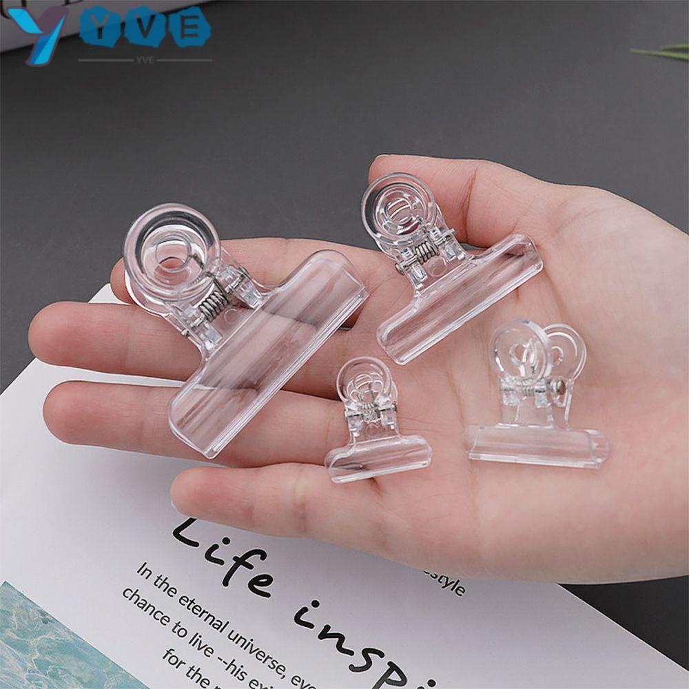 Kẹp tài liệu acrylic trong suốt đơn giản tiện lợi cho văn phòng