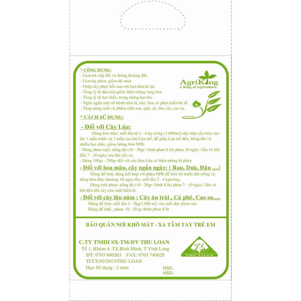 Phân Bón Calcium Nitrate 1kg
