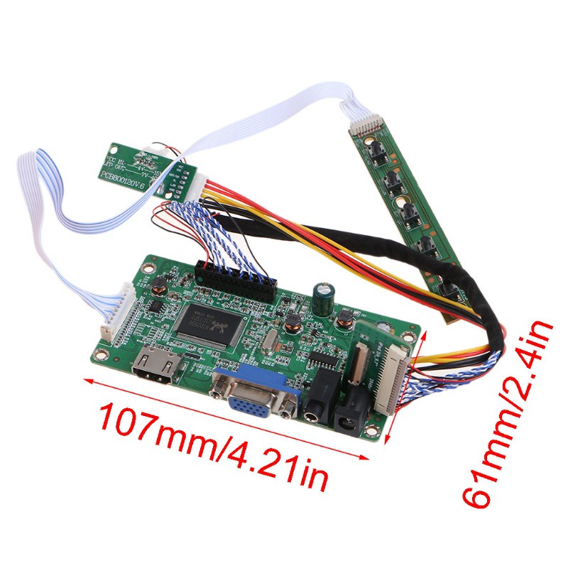 Bảng Mạch Điều Khiển Chuyển Đổi Hdmi Sang Edp Lcd Cho 9.7 '' Lp097Qx1 Ltl097Ql01 Spa1 Spav Spc1 2048x1536