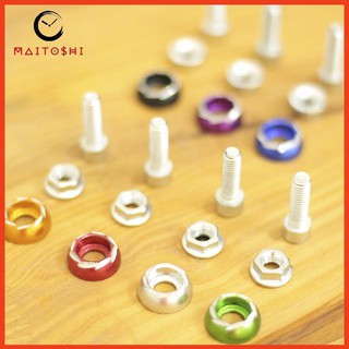 Bộ 5 Ốc Kiểu nhiều màu xe máy - Đồ chơi xe máy - Độ xeBảo Hành Đổi Mới  maitoshi