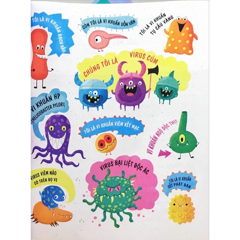 sách -sợ gì virus và vi khuẩn