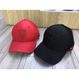 Nón kết Ferrari phối lưới (Mẫu 1) [Kèm quà]