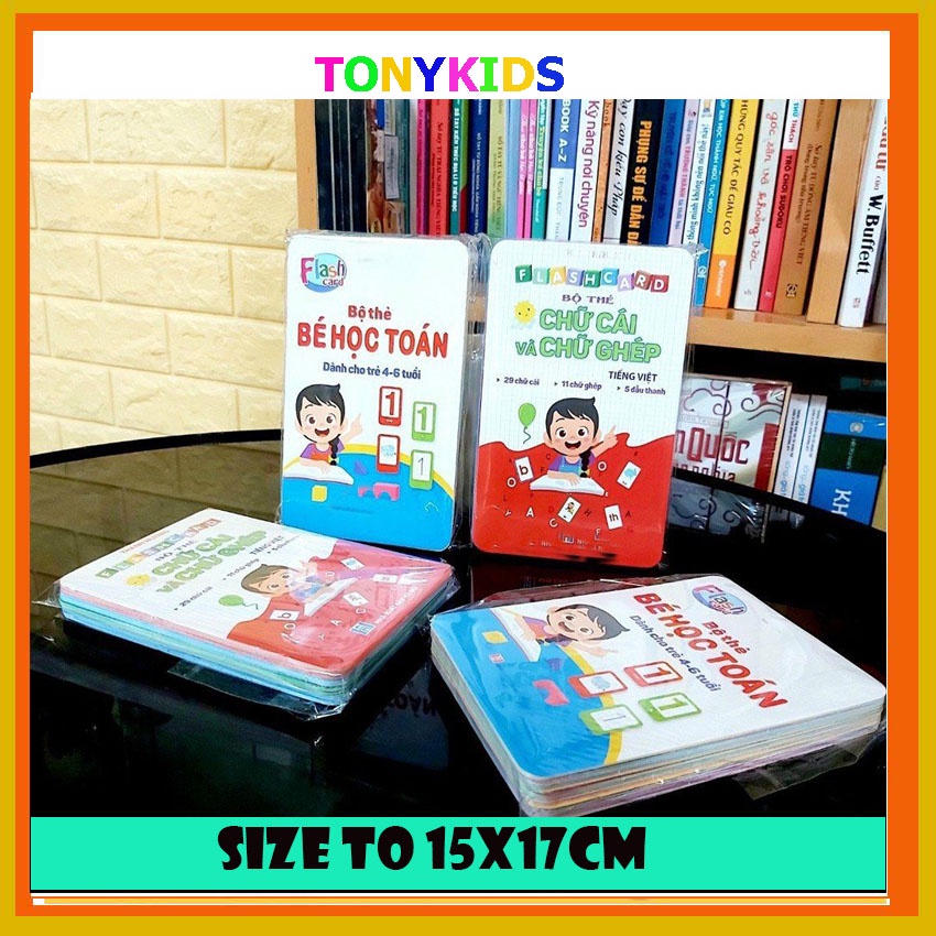 Trọn Bộ thẻ học Flashcard chữ cái và chữ số cho bé