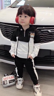 Set nỉ da cá cho bé trai