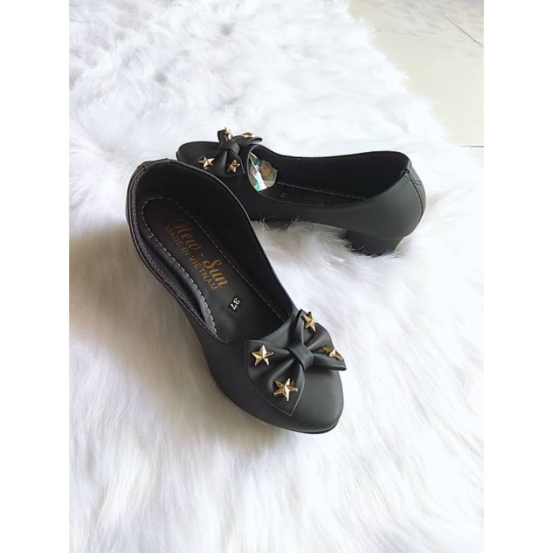 [THANH LÝ] Giày búp bê 3 phân kết nơ sao