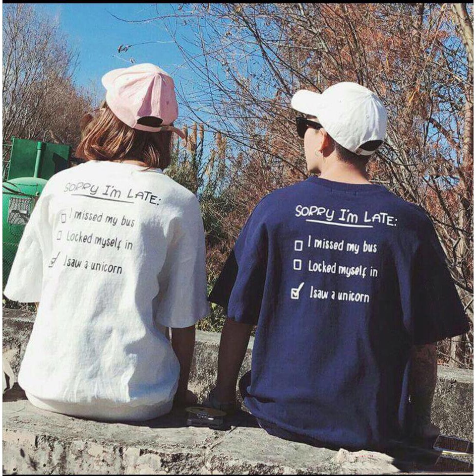 Áo thun form rộng nam nữ