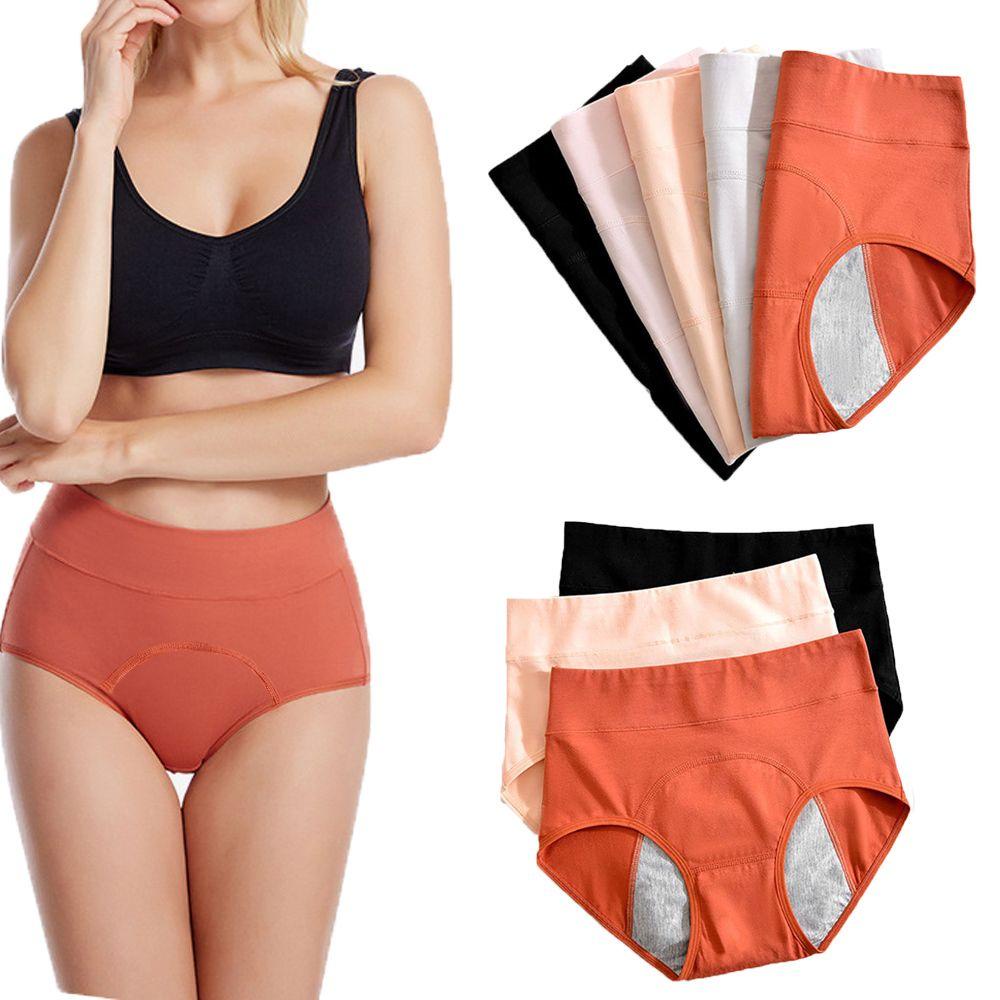Quần Lót Cotton Mềm Mại Thoáng Khí Chống Rò Rỉ Kích Thước Lớn