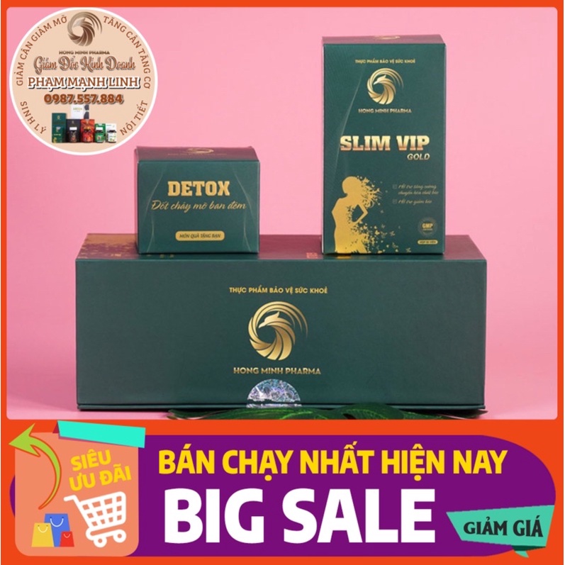 Giảm Cân Đốt Mỡ Thừa SLIMVIP GOLD