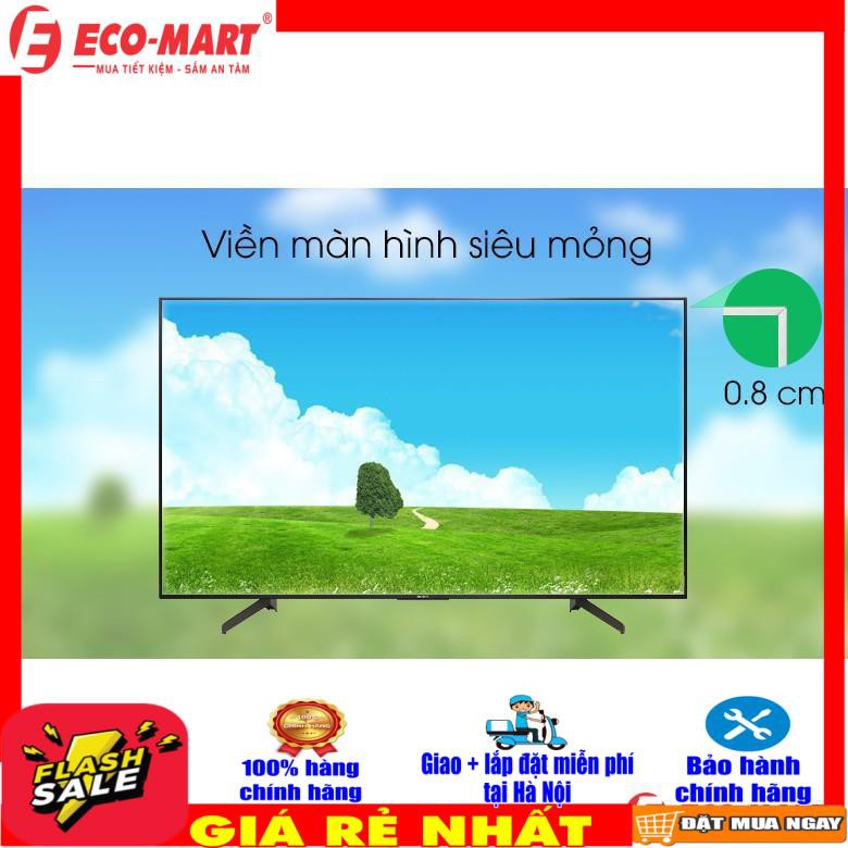 Tivi SONY 65 inch 4K Smart Tivi (đen) KD-65X8500G  (Vận chuyển và lắp đặt trực tiếp miễn phí khu vực TP Hà Nội)