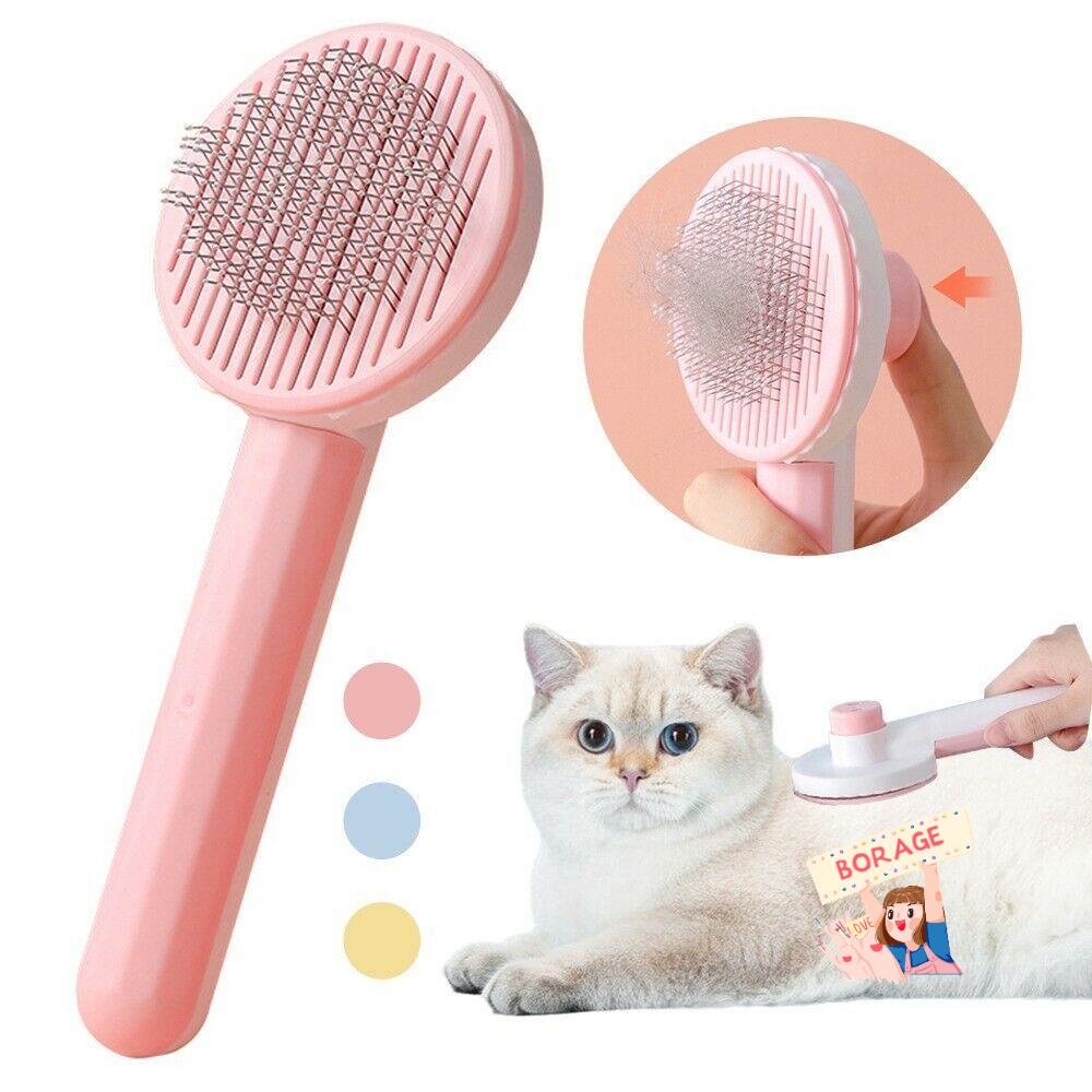 ❈Borage❈ Mới Lược Chải Lông Mát Xa Cho Thú Cưng Nhiều Màu Sắc