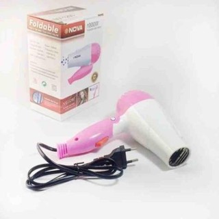 Máy sấy tóc nova chính hãng - máy sấy tóc mini gấp gọn