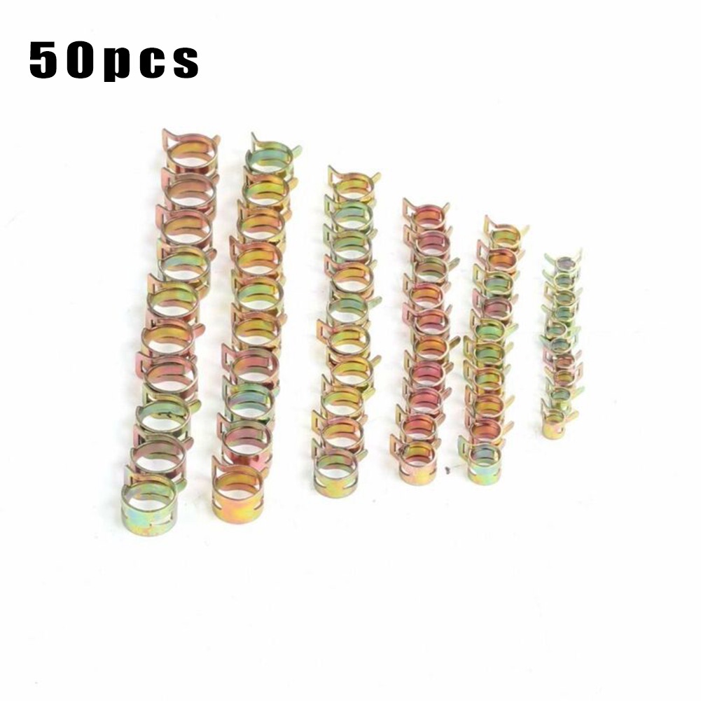 ✅Bộ 50 kẹp lò xo,cổ dê ống hơi.ống dẫn xăng và nước 5/6/7/8/9mm cho xe hơi