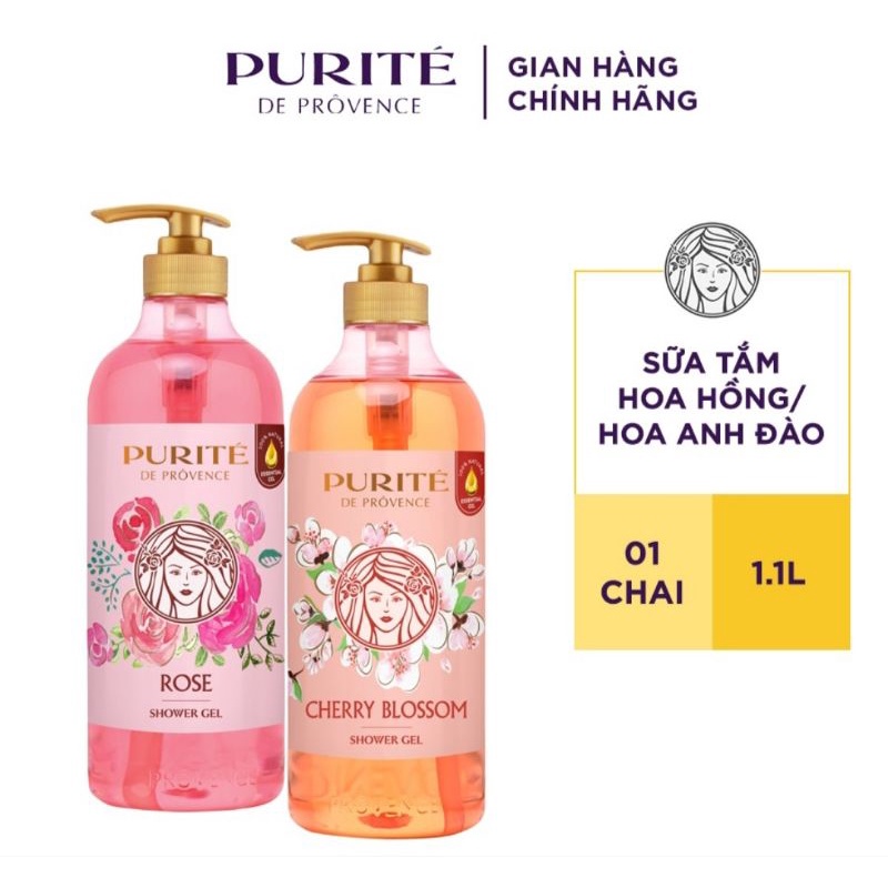 Sữa tắm Purite 1.1L