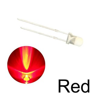 Đèn led đỏ 3mm (10 bóng)