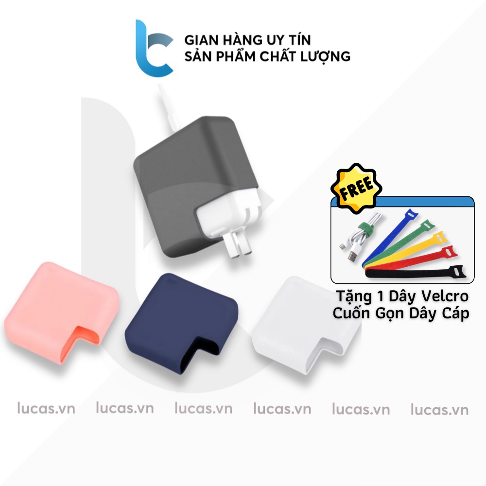 Bọc Cao Su Bảo Vệ Sạc Macbook JRC Chống Shock, Chống Trầy, Không Co Giãn, Không Làm Nóng Củ Sạc