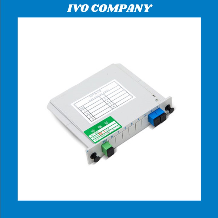 Bộ Chia Quang SC-SC APC/UPC Fiber Splitter Có Box 1x2, 1x4, 1x8