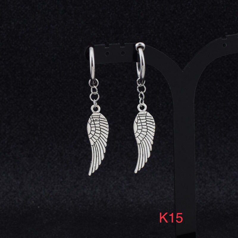 Bông tai nam nữ, bông tai unisex K15