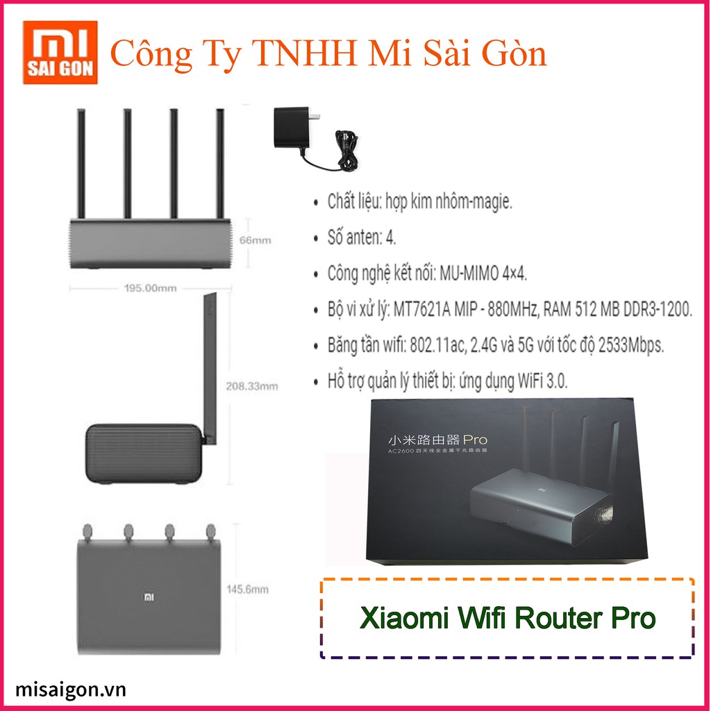 Router phát sóng AIoT AC2350 HOẶC ROUTE AX 3600