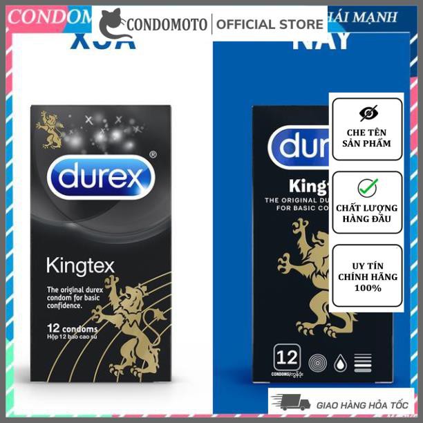 Bao cao su Durex Kingtex Bcs SIÊU MỎNG  tăng khoái cảm