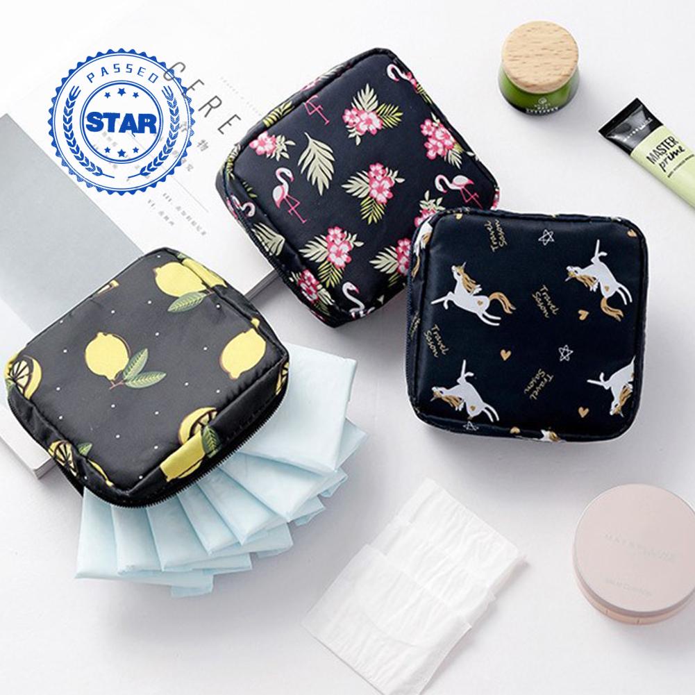 Túi Đựng Băng Vệ Sinh Cá Nhân Q6A4 Sức Chứa Lớn Tiện Dụng Khi Đi Du Lịch