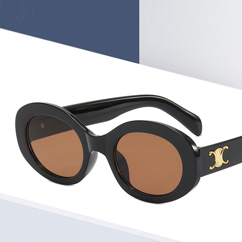 Kính mát gọng kim loại nhiều màu sắc phong cách Hàn Quốc cho nữ