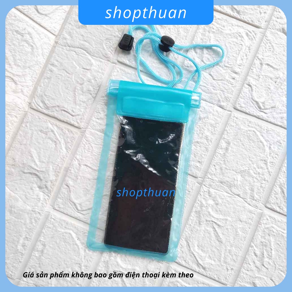 Túi đựng điện thoại chống nước, dành cho đi bơi, đi mưa, đựng được điện thoại 6.5inch