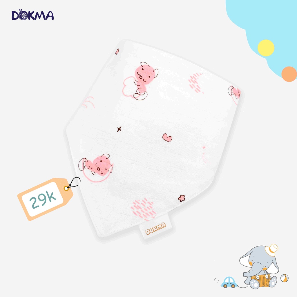 DS412 Khăn tam giác Dokma