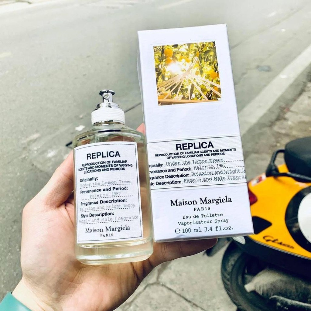 &lt;𝗡𝗲𝘄&gt; Mẫu thử nước hoa maison margiela replica under lemon trees 10ml 𝗔𝘂𝗿𝗼𝗿𝗮'𝘀 𝗣𝗲𝗿𝗳𝘂𝗺𝗲 𝗦𝘁𝗼𝗿𝗲 ®️